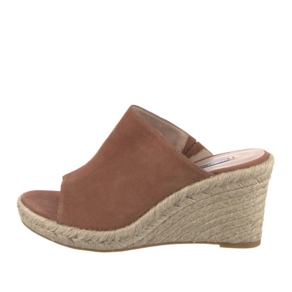 Stuart Weitzman Tan Wedge Espadrilles - Picture 1 of 6